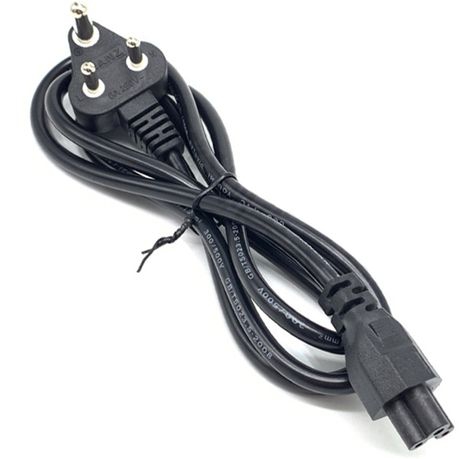 Laptop power cable clover head 