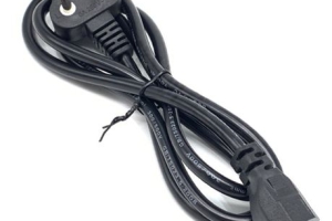 Laptop power cable clover head 